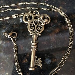 24” Minnie Mouse Vintage Style Key Necklace